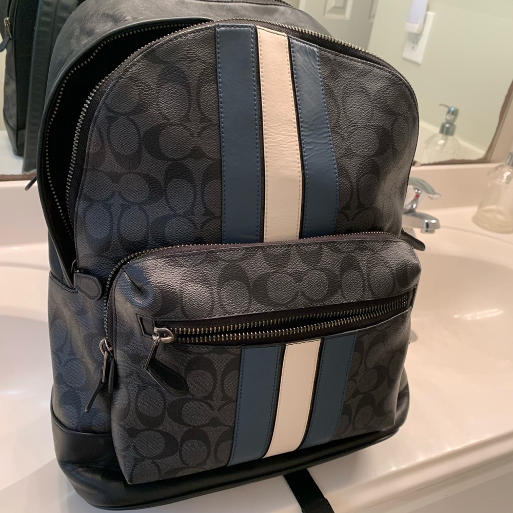 Coach backpack gently worn.